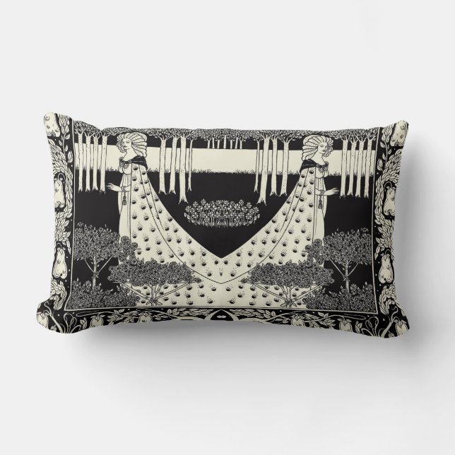 Kunst Nouveau Aubrey Beardsley Salome Lendenkissen (Vorderseite)