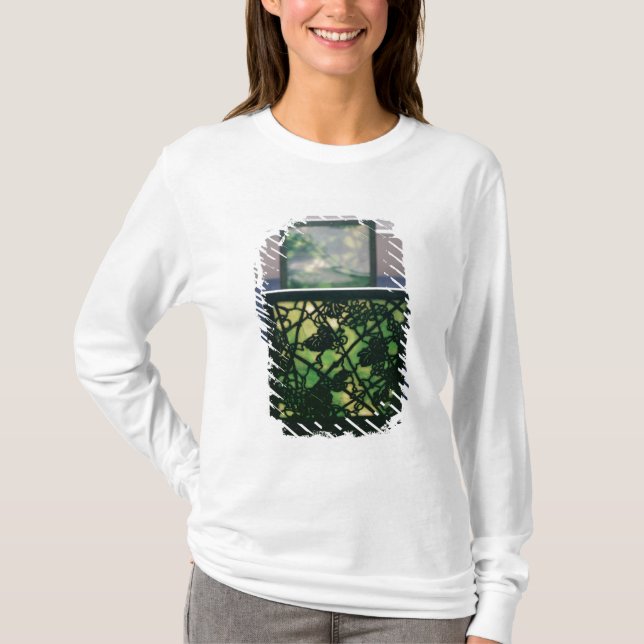Kunst Nouveau Bücherstützen, Tiffany-Studios, T-Shirt (Vorderseite)
