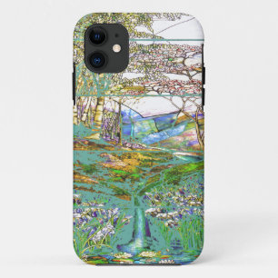 Kunst Nouveau Buntglas-Tiffany-Natur Case-Mate iPhone Hülle