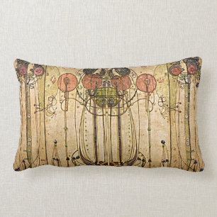 Kunst Nouveau Charles Mackintosh Wassail Kissen