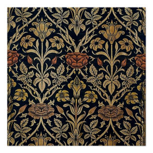 Kunst nouveau, das Schönheitsepochenmuster, Poster