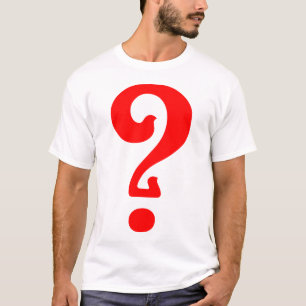 Kunst Nouveau Fragezeichen T-Shirt