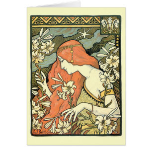Kunst Nouveau Meisterwerk: Paul Berthon Ermitage