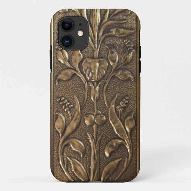 Kunst Nouveau Messingmuster iPhone 5 Fall Case-Mate iPhone Hülle (Rückseite)