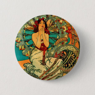 Kunst Nouveau Monacos Monte Carlo Button