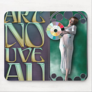 Kunst Nouveau Mousepad