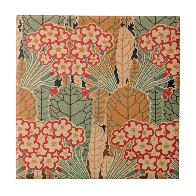 Kunst Nouveau Muster #1 bei Emporio Moffa Fliese (Vorderseite)