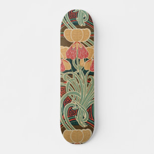 Kunst Nouveau Muster #4 bei Emporio Moffa Skateboard
