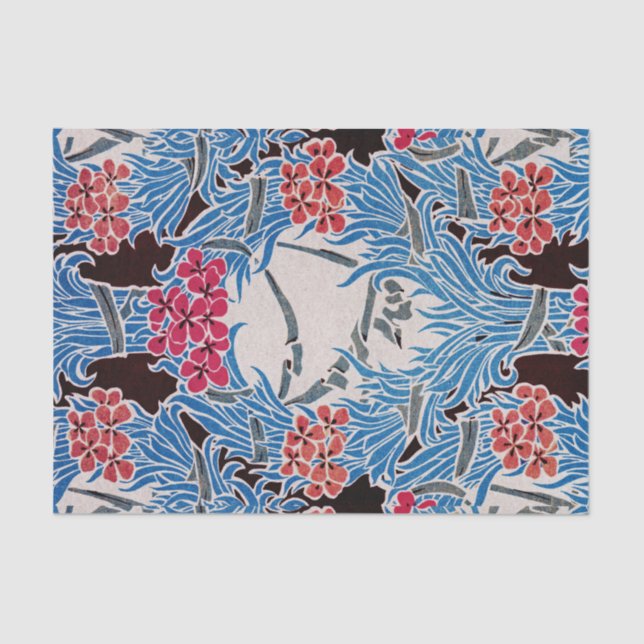 Kunst Nouveau Muster #6 Seidenpapier (Vorderseite)