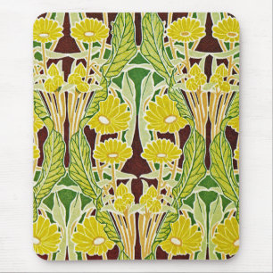 Kunst Nouveau Muster #7 bei Emporio Moffa Mousepad