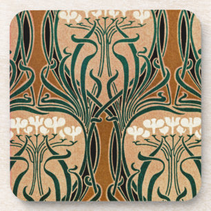 Kunst Nouveau Muster #9 Untersetzer