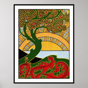 Kunst Nouveau Plakat:  La Libre Esthetique Poster