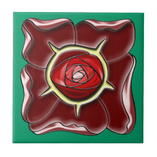 Kunst Nouveau Rose Fliese