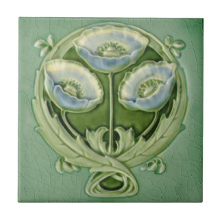 Kunst Nouveau Vintage Fliese