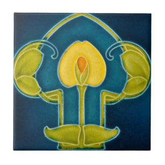 Kunst Nouveau Vintage Fliese