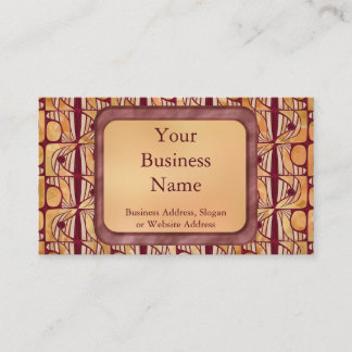 Kunst Nouveau Visitenkarte