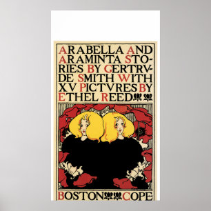 Kunst Nouveau Werbungsplakat durch Ethel Schilf Poster