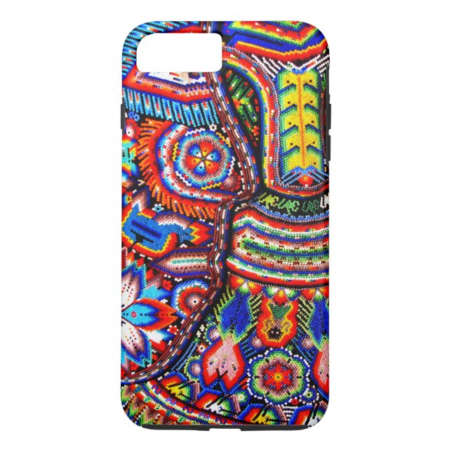 Kunst Oaxacas Mexiko mexikanische Stammes- Boho Case-Mate iPhone Hülle (Rückseite)