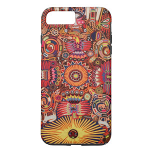 Kunst Oaxacas Mexiko mexikanische Stammes- Boho Case-Mate iPhone Hülle