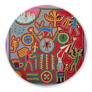 Kunst Oaxacas Mexiko mexikanische Stammes- Boho Keramikknauf