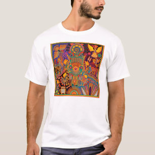 Kunst Oaxacas Mexiko mexikanische Stammes- Boho T-Shirt