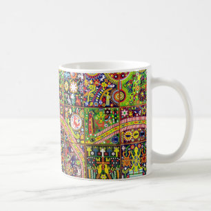 Kunst Oaxacas Mexiko mexikanische Stammes- Boho Tasse