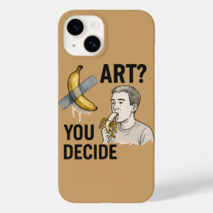 Kunst oder Snack? Die Bananendebatte Case-Mate iPhone 14 Hülle