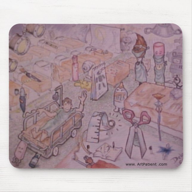 Kunst-Operation Mousepad (Vorne)