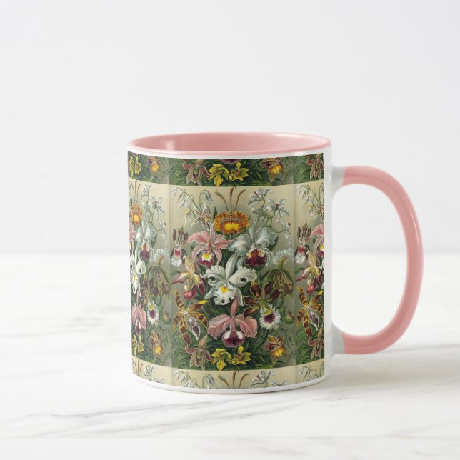 Kunst - Orchideen Tasse (Rechts)