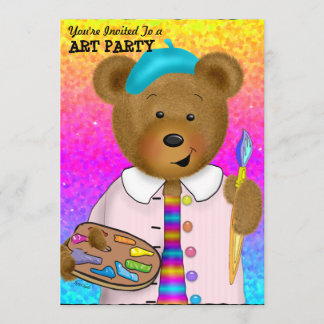 Kunst-Party Einladung