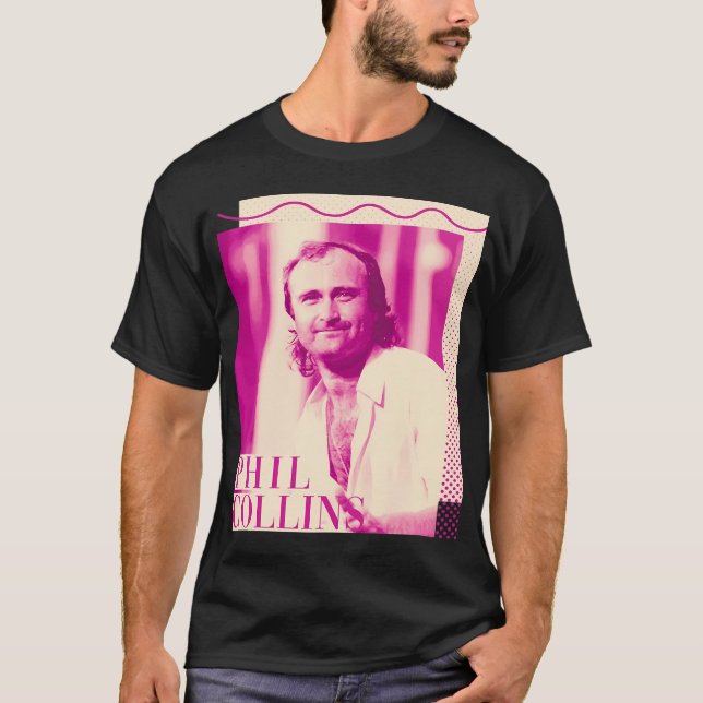 Kunst - Phil Collins T-Shirt (Vorderseite)