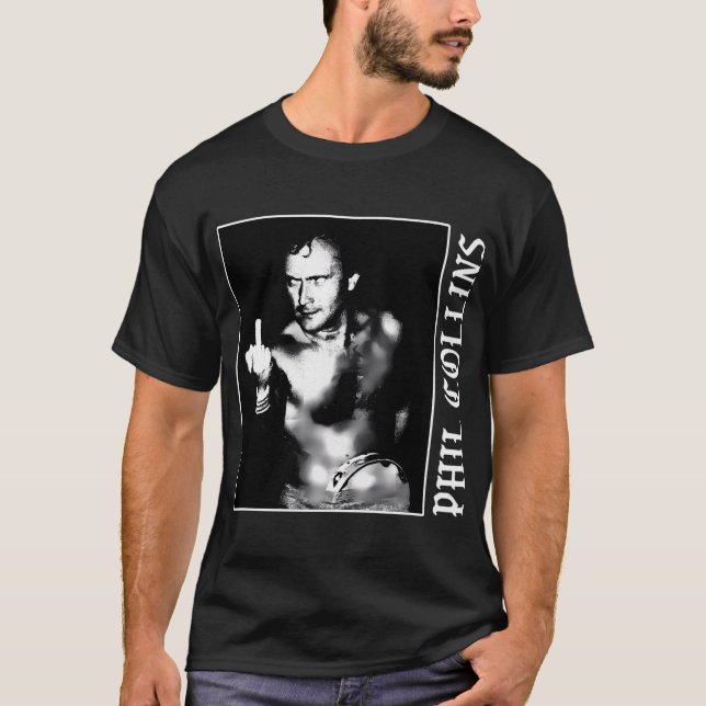 Kunst - Phil Collins T-Shirt (Vorderseite)