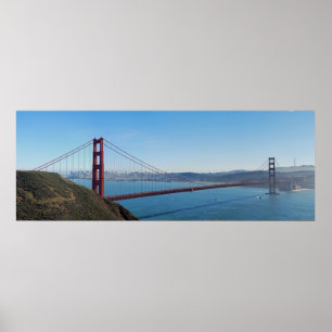 Kunst-Plakat Golden gate bridge Poster
