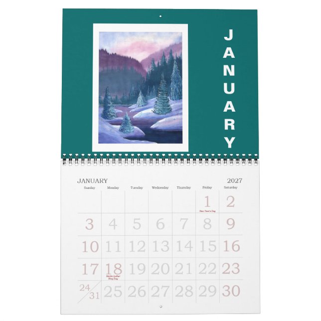 Kunst-Portfolio-Kalender 2009 Kalender (Jan 2027)