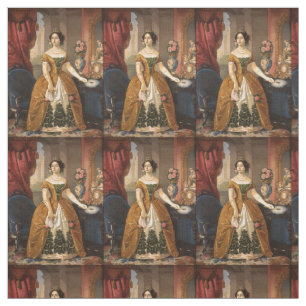 Kunst-Porträtgewohnheitsgewebe Stoff