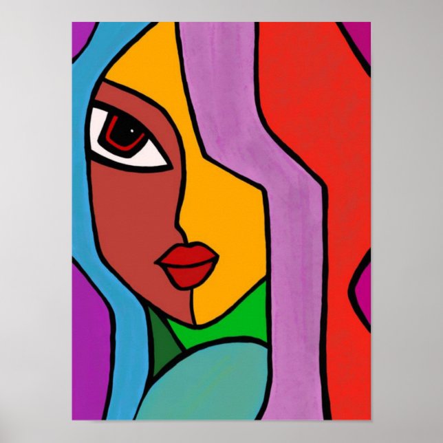 Kunst Poster (Vorne)