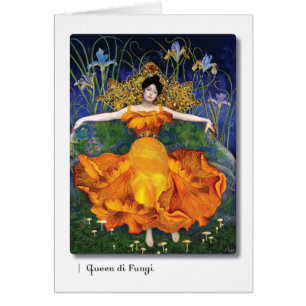 Kunst Queen di Fungi Tarot