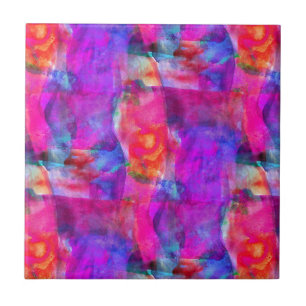 Kunst rosa, blau, rote Textur Hintergrund Fliese