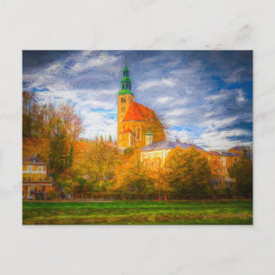 Kunst Salzburg Österreich Postkarte