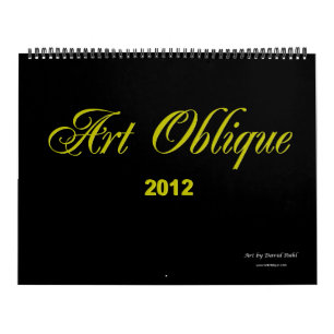 Kunst-schiefer Kalender 2012