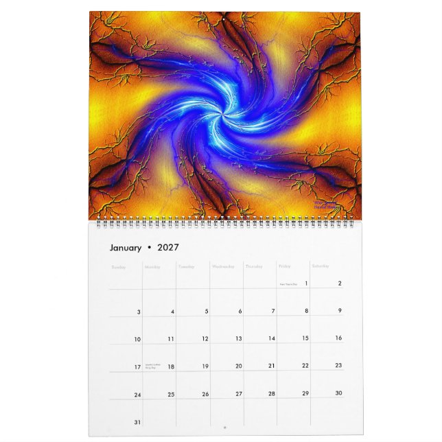 Kunst-schiefer Kalender 2015 (Jan 2027)