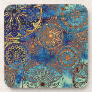 Kunst-Schmutzmuster Getränkeuntersetzer