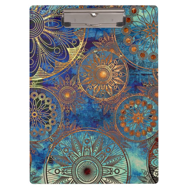 Kunst-Schmutzmuster Klemmbrett (Vorderseite)