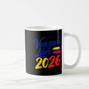 Kunst-Shirt Venezuela Libre Patriotische Freiheits Kaffeetasse