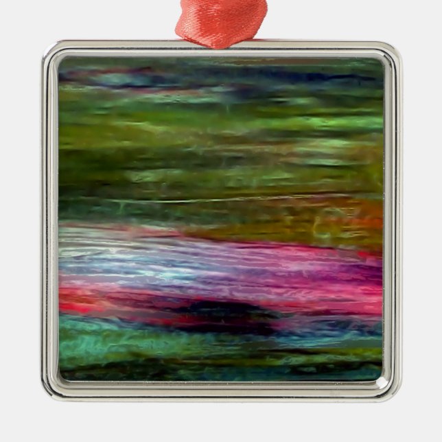 Kunst Silbernes Ornament (Vorne)