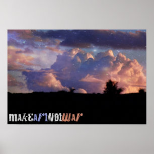 Kunst statt Krieg Poster machen