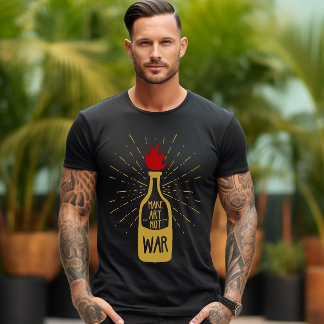 Kunst statt Krieg T - Shirt machen (Von Creator hochgeladen)