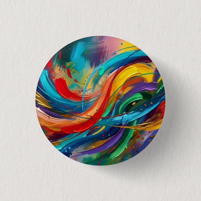 Kunst & Stil Button (Vorderseite)