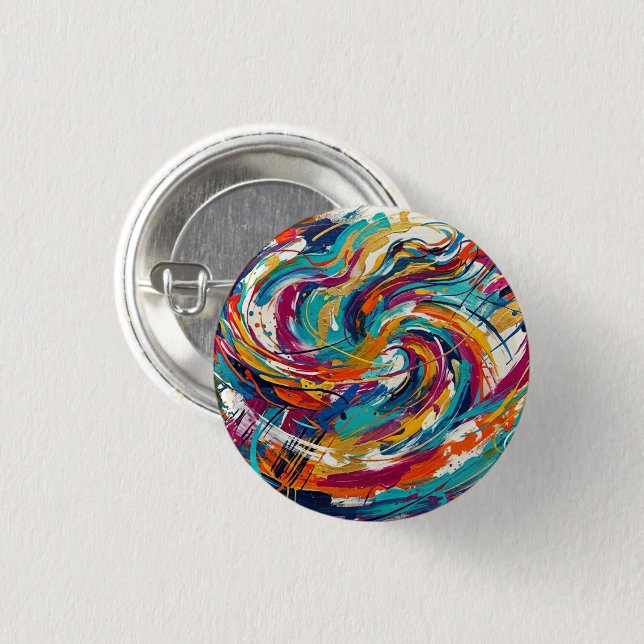 Kunst & Stil Button (Vorne & Hinten)