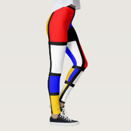Kunst Stil Mondrian Leggings